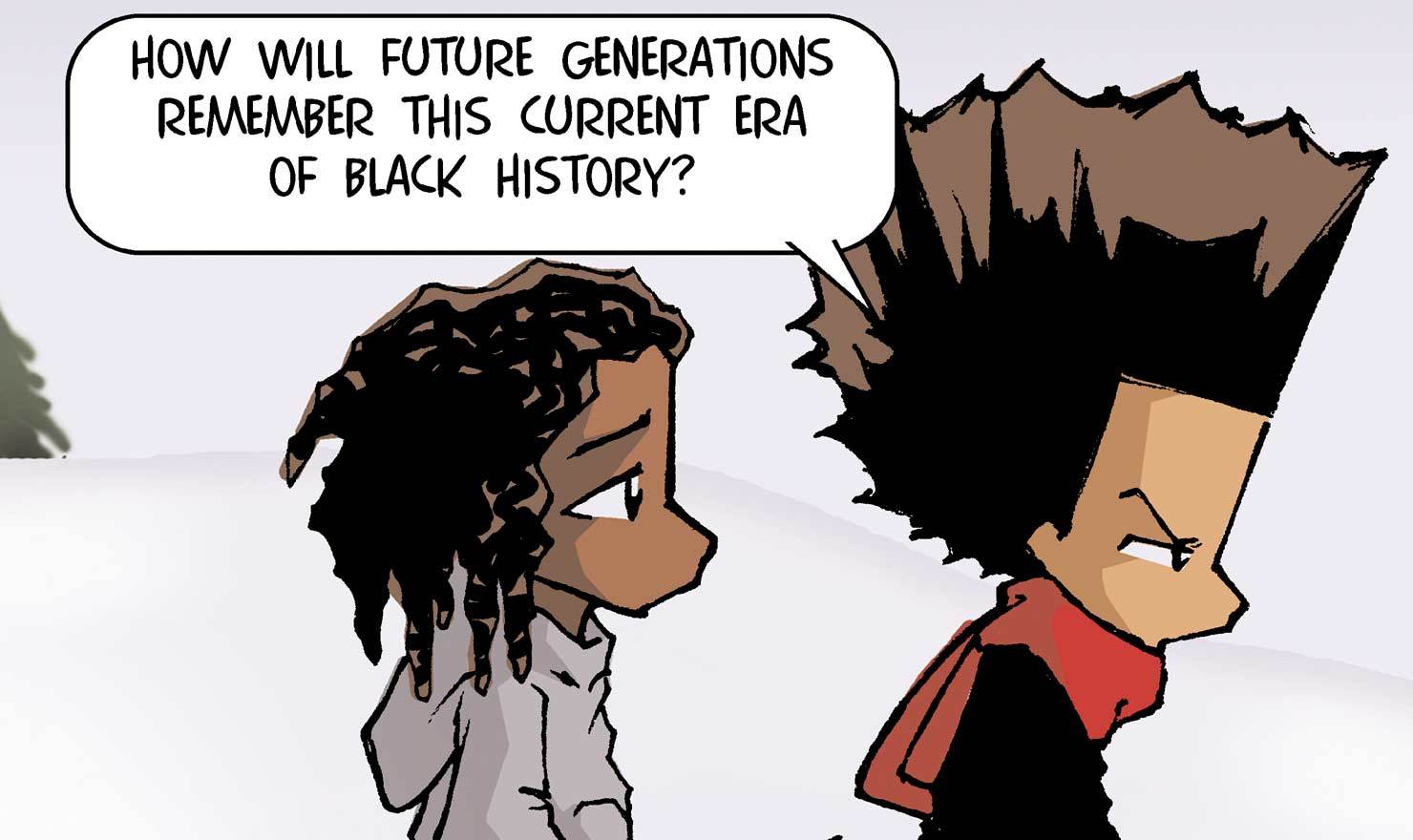 Black History Month In 'The Boondocks' - GoComics