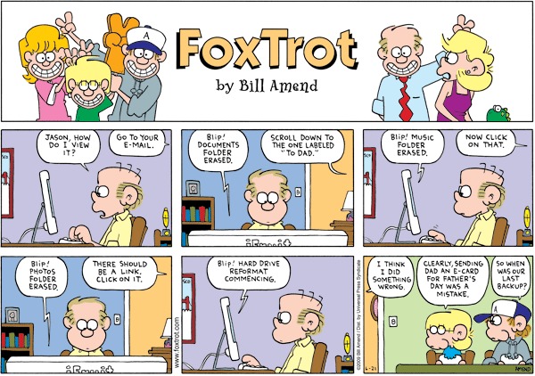 FoxTrot's Funniest Father's Day Strips - GoComics