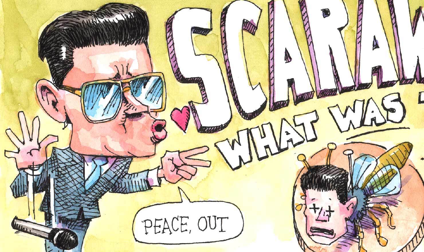 Cartoonists On Scaramuccis Ousting After 10 Day White House Tenure