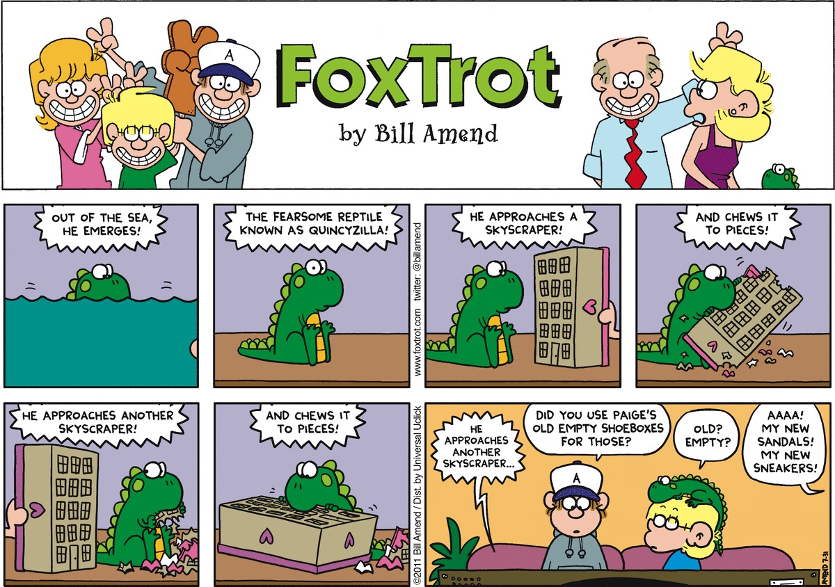 Go comics foxtrot