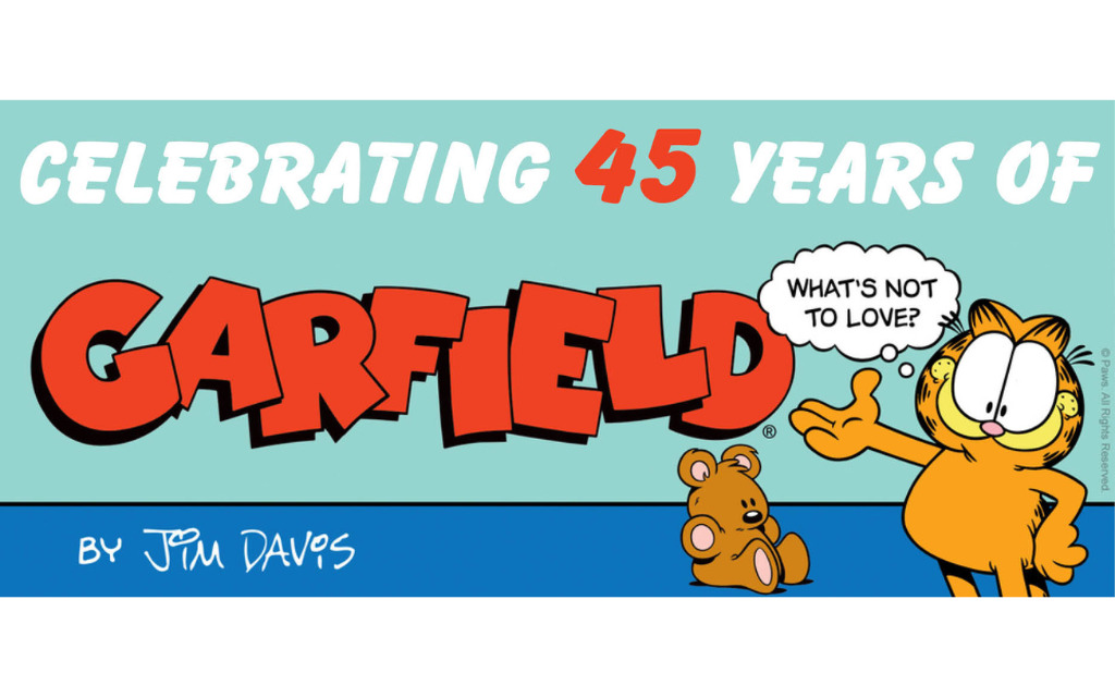 Happy 45th Anniversary Garfield Gocomics