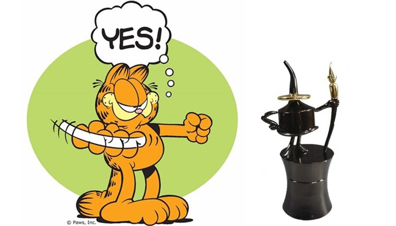 Jim Davis receives 2016 Inkpot Award at SDCC!