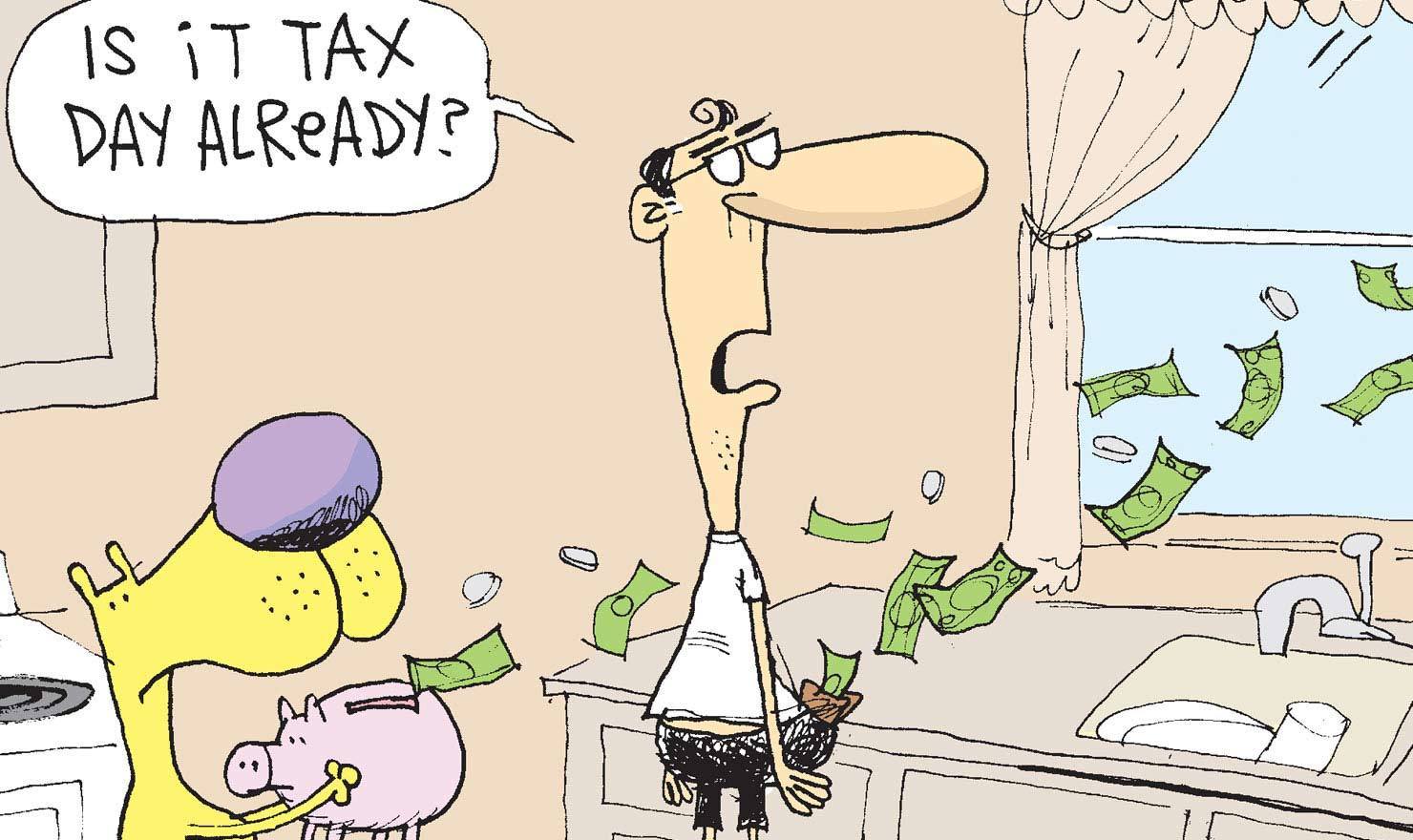 Write Off Tax Day With These Comics For Some Serious Stress Deductions