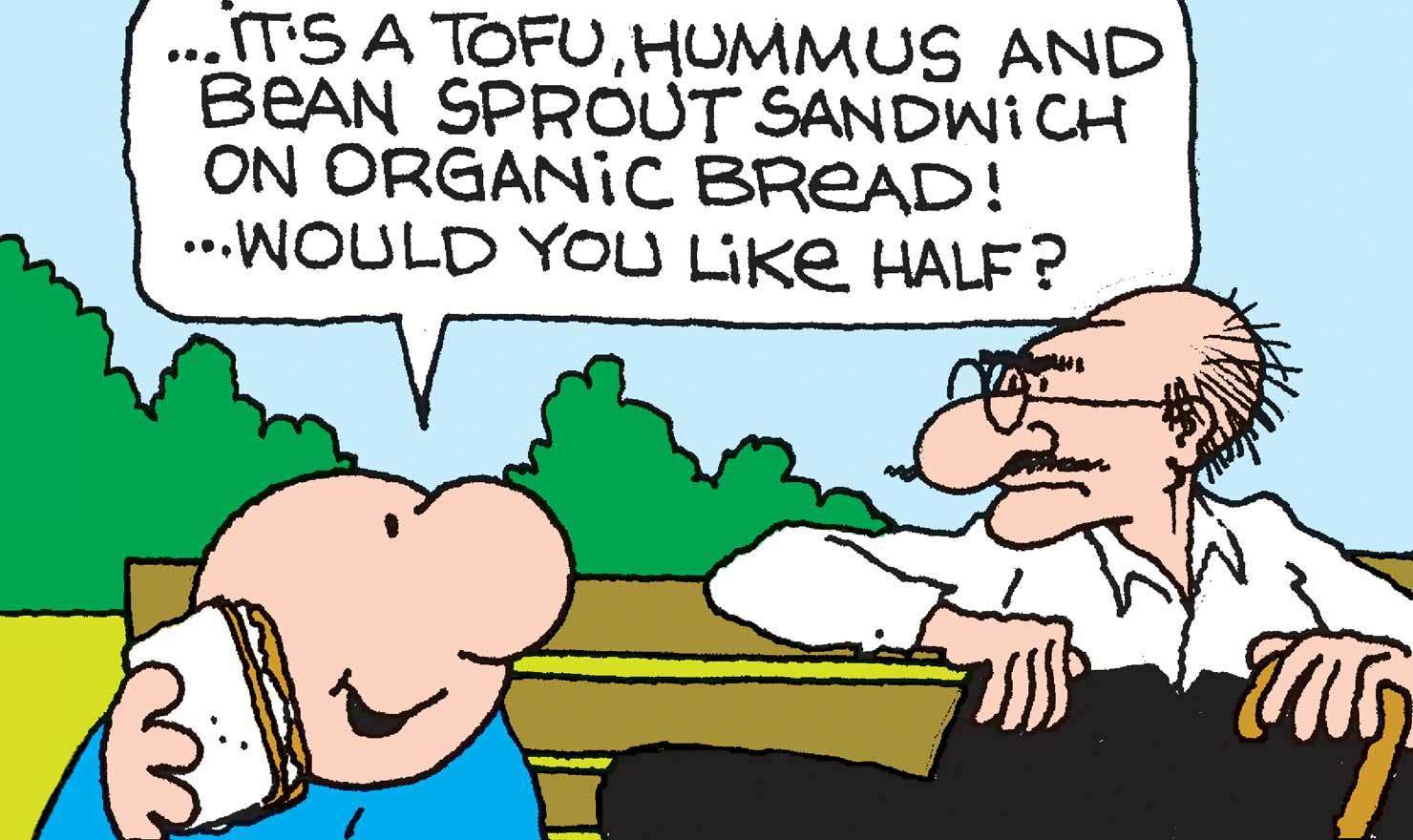 Snack On These Hummus Day Comics