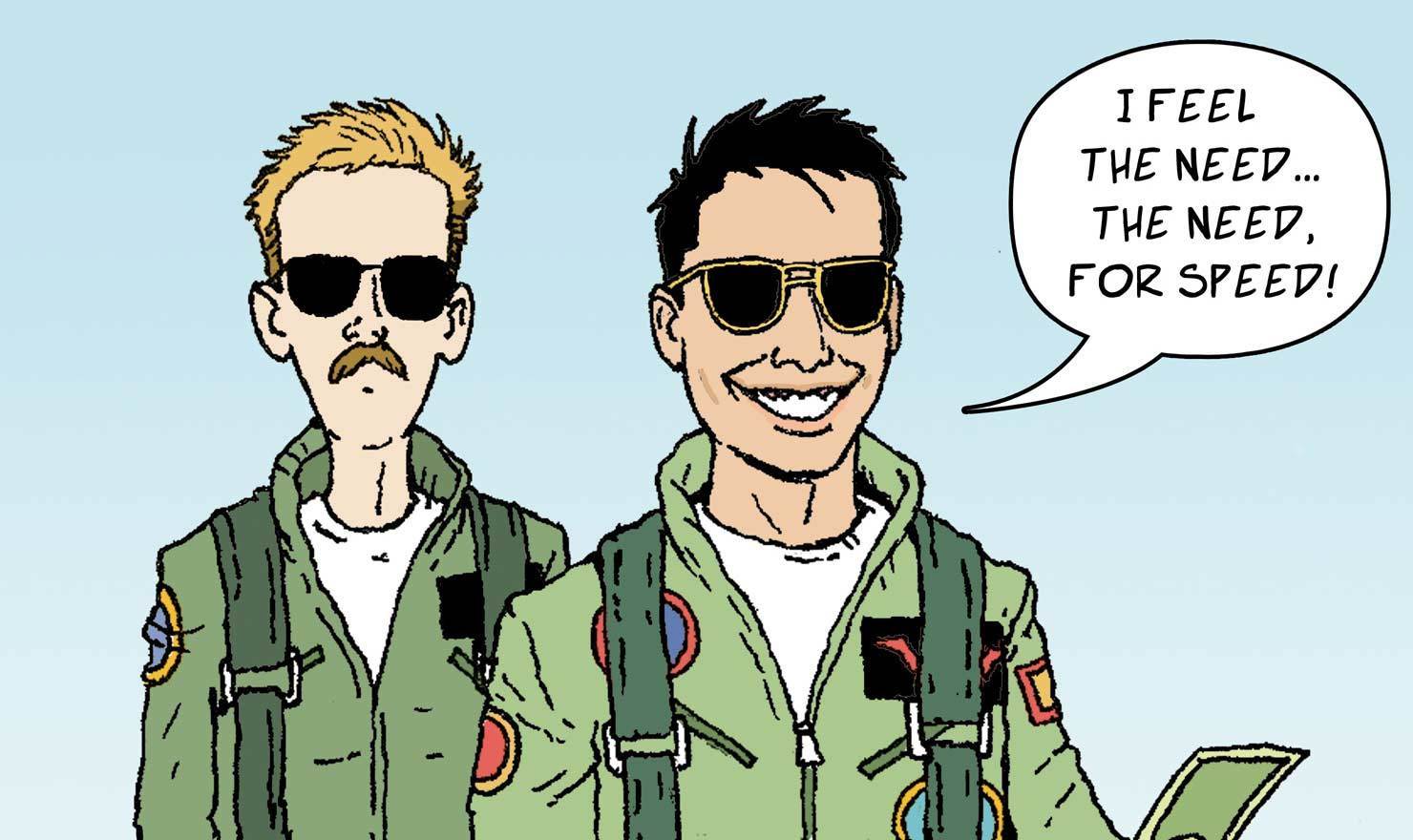 These 'Top Gun' Day Comics Can Be Your Wingman Any Time