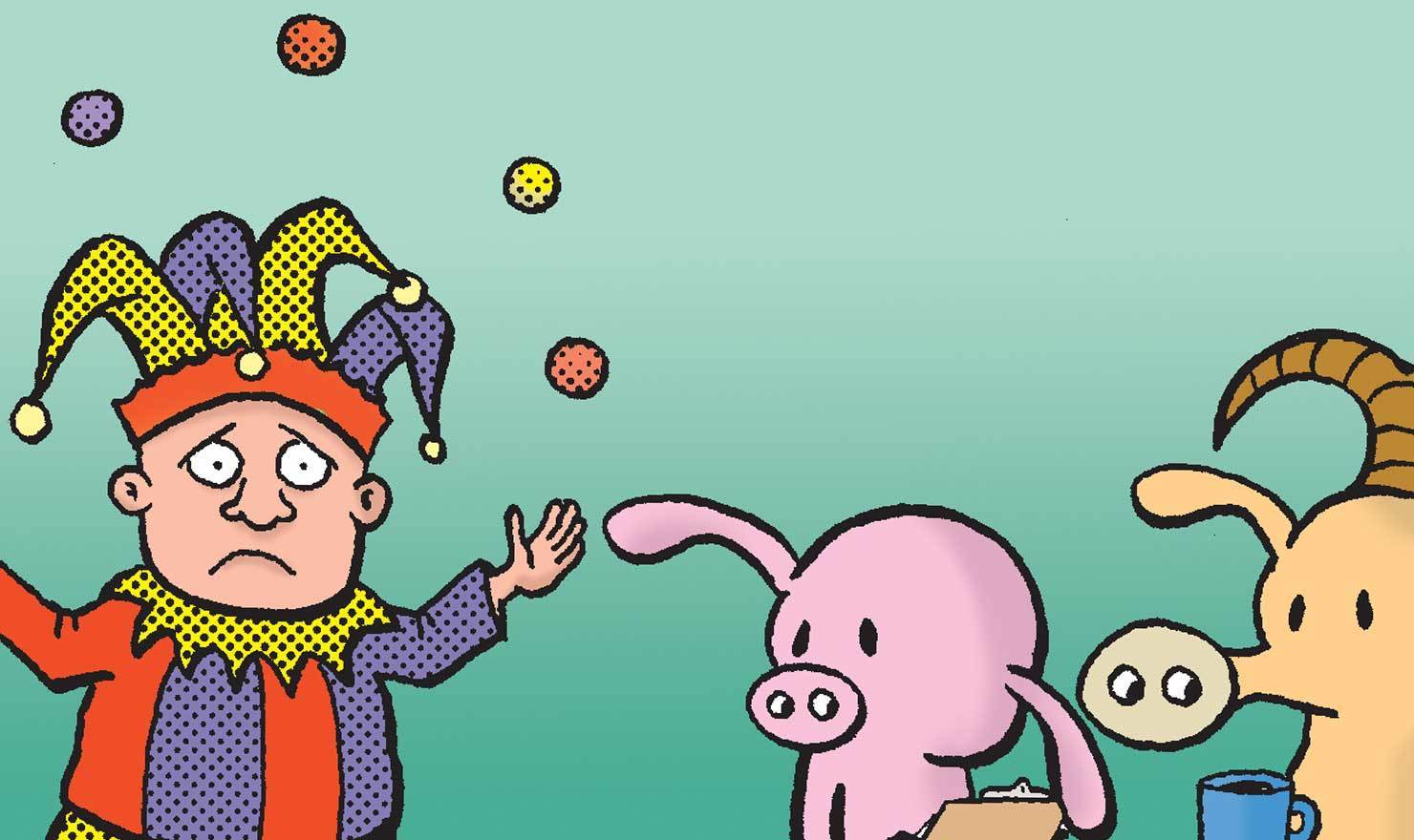 World Juggling Day Comics Will Keep Your Eyes Moving