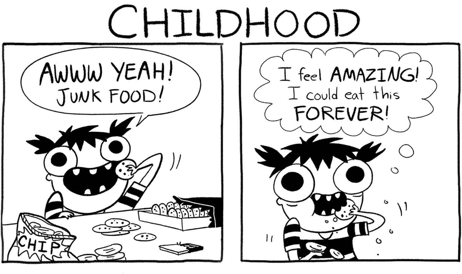 Binge On Comics This National Junk Food Day