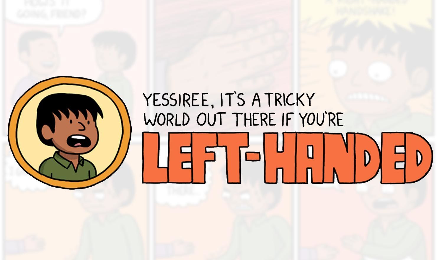 Comics For Loving And Laughing At Left-Handed Life