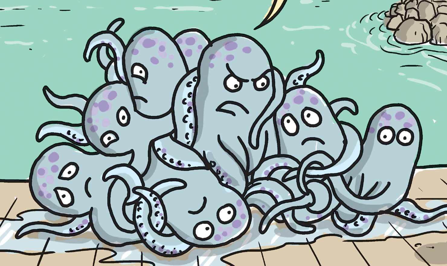 8 Inky Comics For Octopus Day
