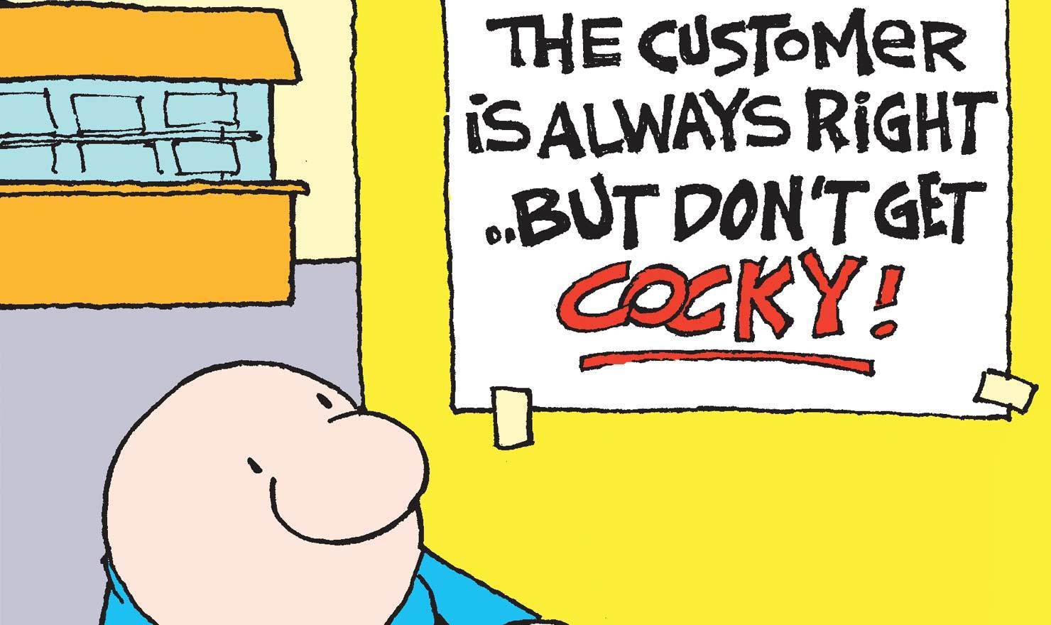 11 Comics Where The Customer Is Always Wrong