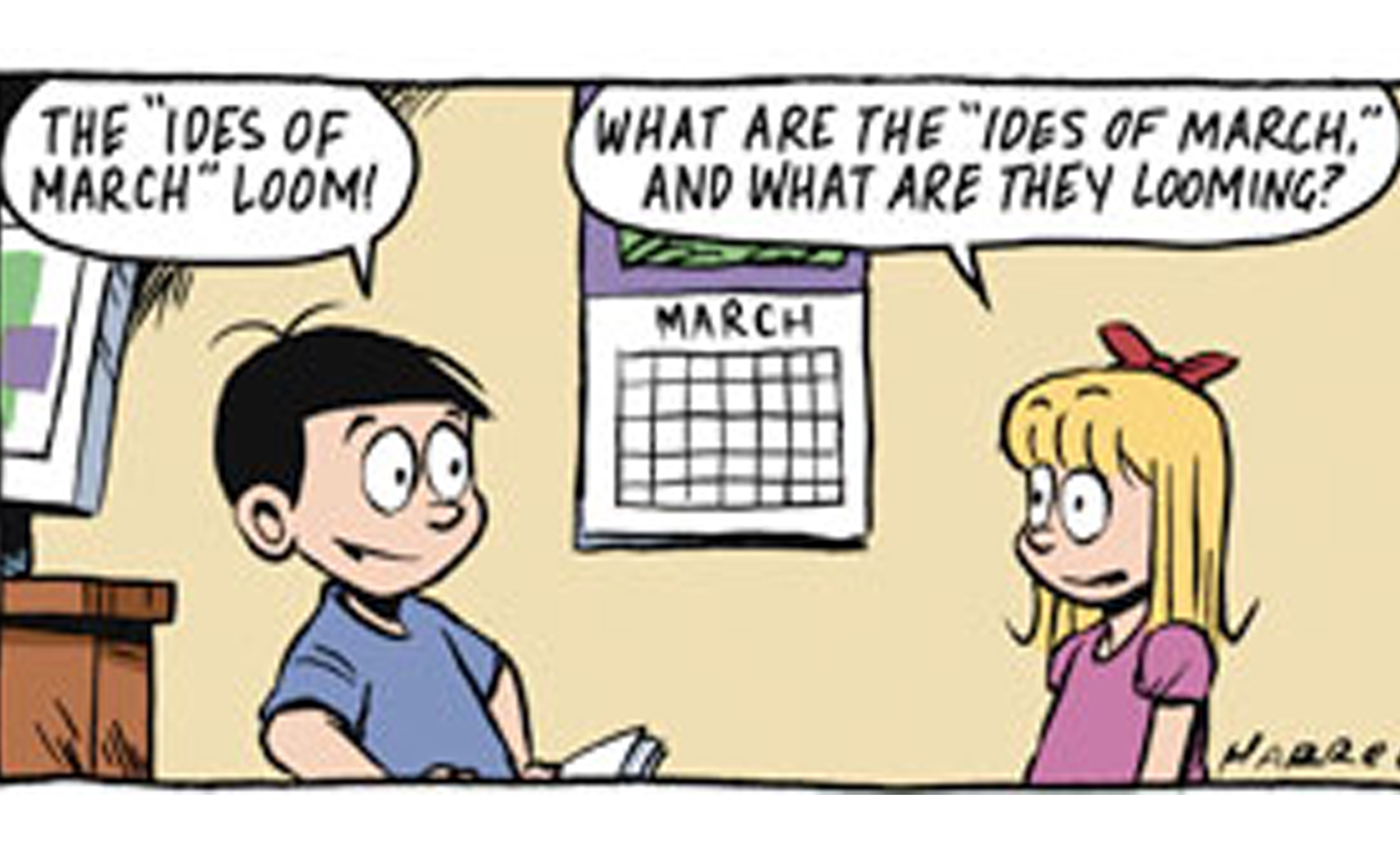 Be Warned! The Ides of March Comics are Upon Us!
