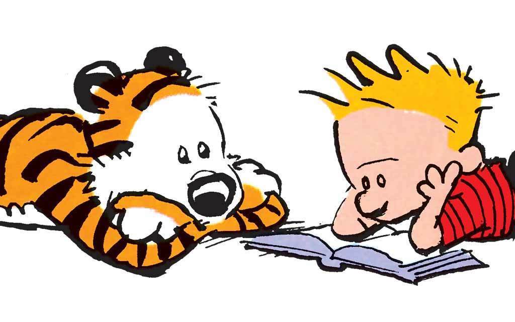 'Calvin and Hobbes' Creator Donates Signed Book and Sketch