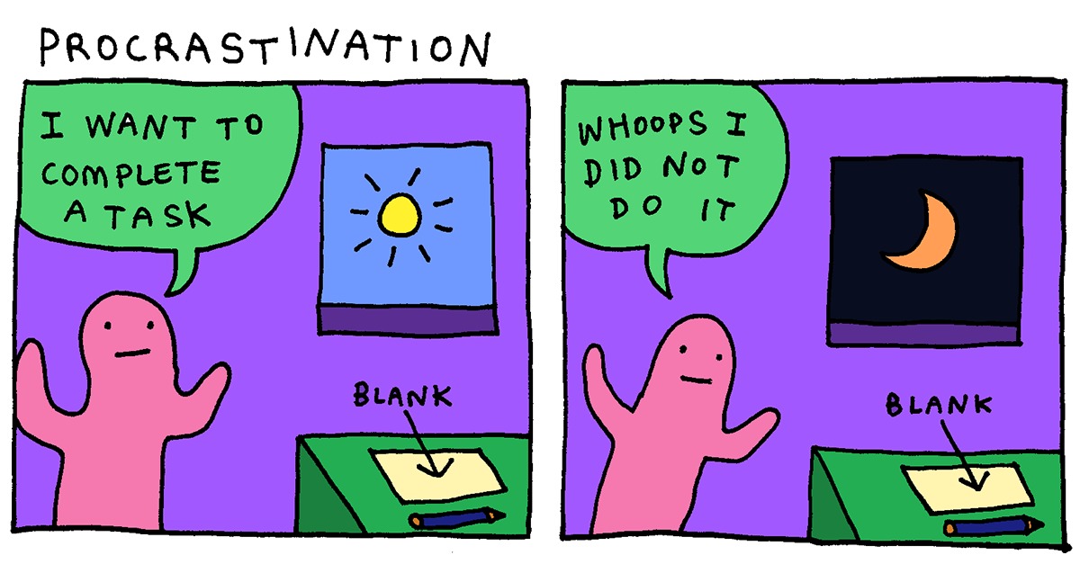 phd comics procrastination