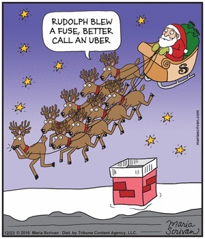 Half Full's Reindeer Games | Read Comic Strips at GoComics