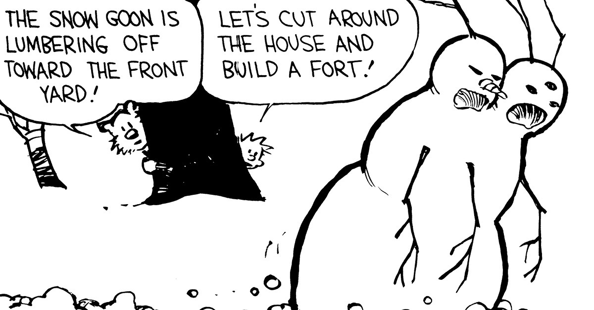 The Top 15 Calvin and Hobbes Snow Goon Strips of All Time