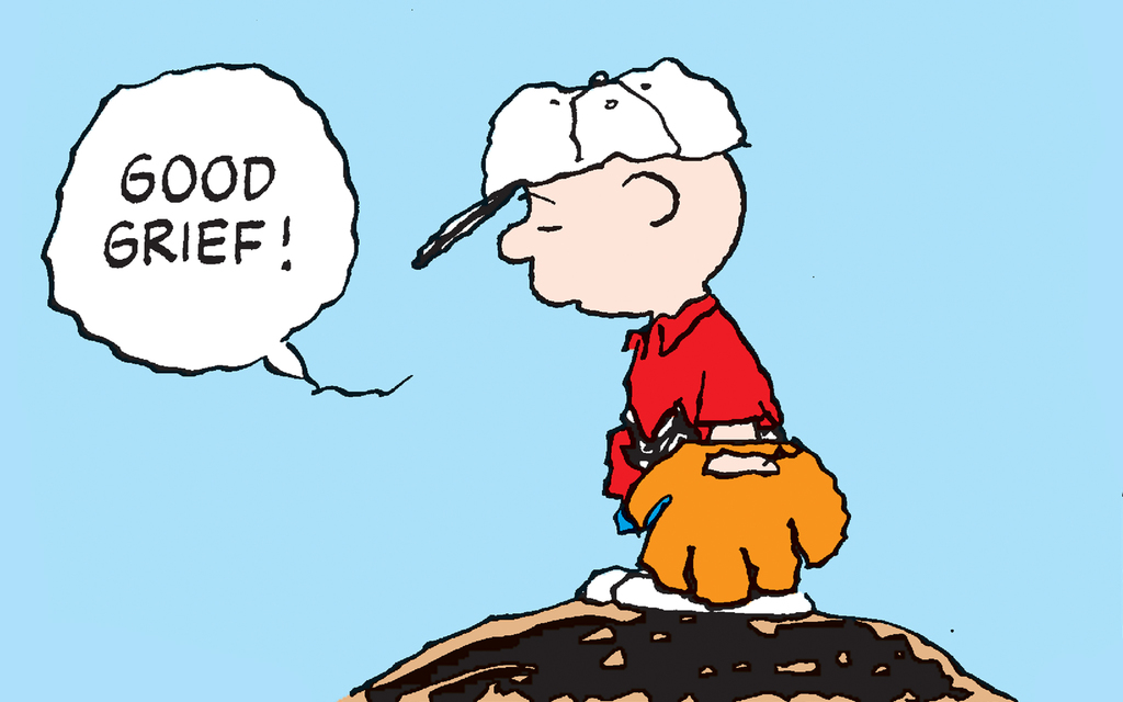 Peanuts: "Good Grief" ... "I Can't Stand It."