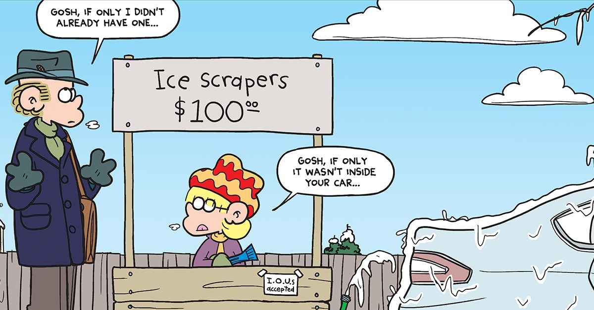 10 FoxTrot Funnies for the Winter Solstice
