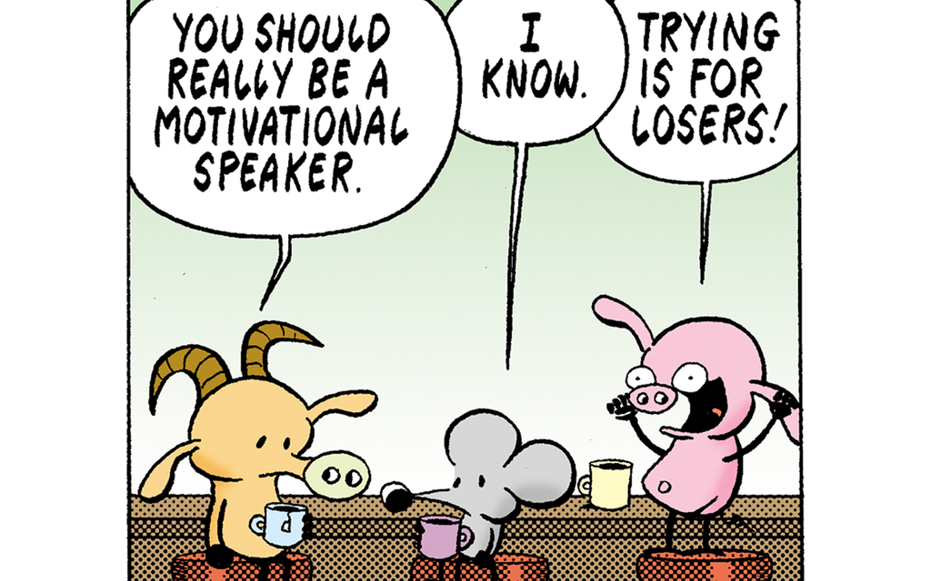 Time To Get Motivated. Right After You Read These Comics.