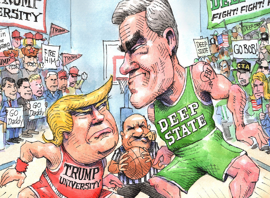 Trump and Mueller, in Cartoon Form 