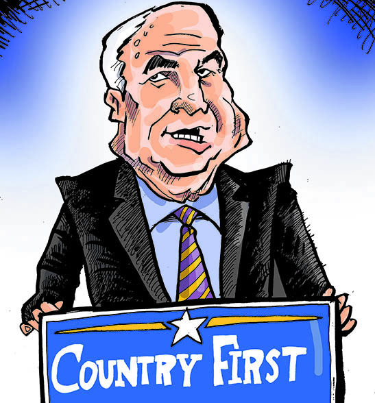 A Heartfelt Send-Off for John McCain