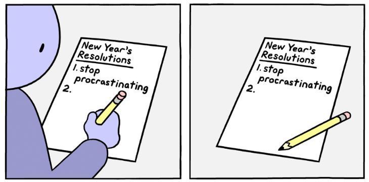 25 Comics Make New Year's Resolutions