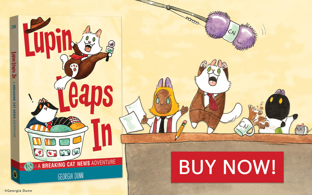 'Breaking Cat News' Presents: A 'Lupin Leaps In' Book Preview 