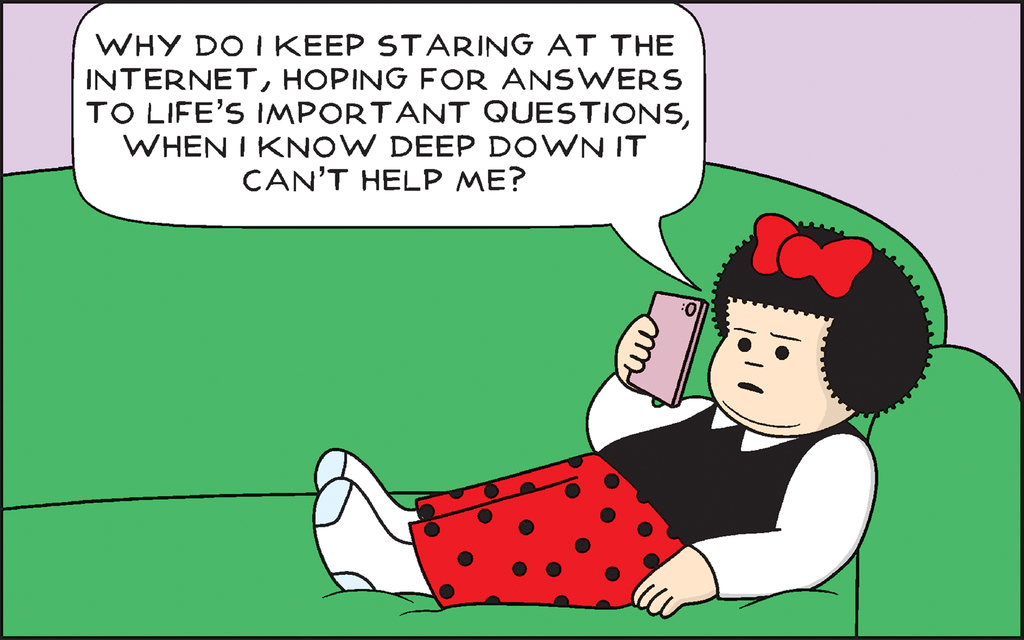Nancy is All of Us With Technology