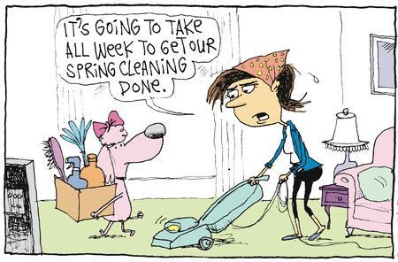 Dust and Scrub With These Spring Cleaning Comics