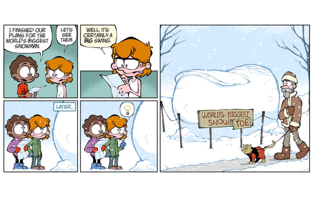 Take a Brrr-eak With These 19 Snow Comics