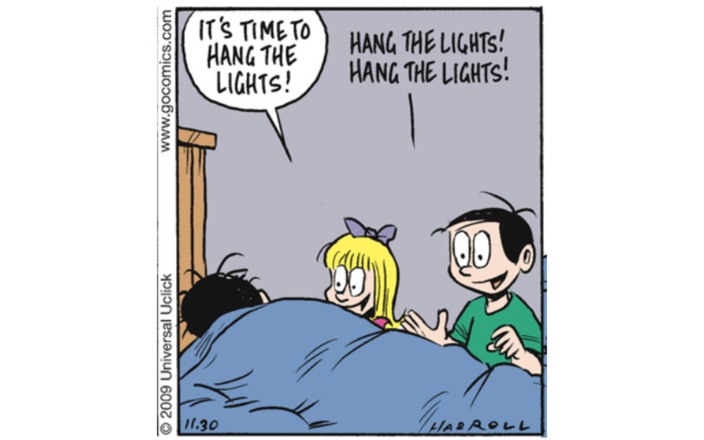 10 Dazzling Holiday Lights Comics