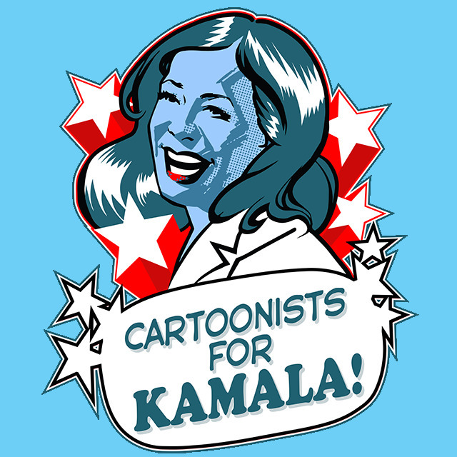 Cartoonists for Kamala Fundraiser