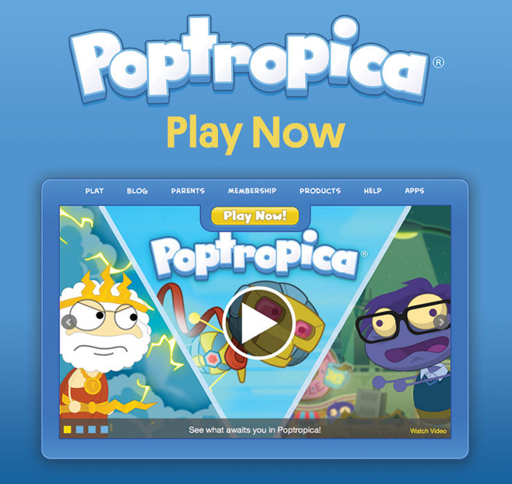 First Poptropica By Paul Gilligan And Kory Merritt For June 09 2014   Link Wo Title Large Popt Poptropica PlayNow 740x700 